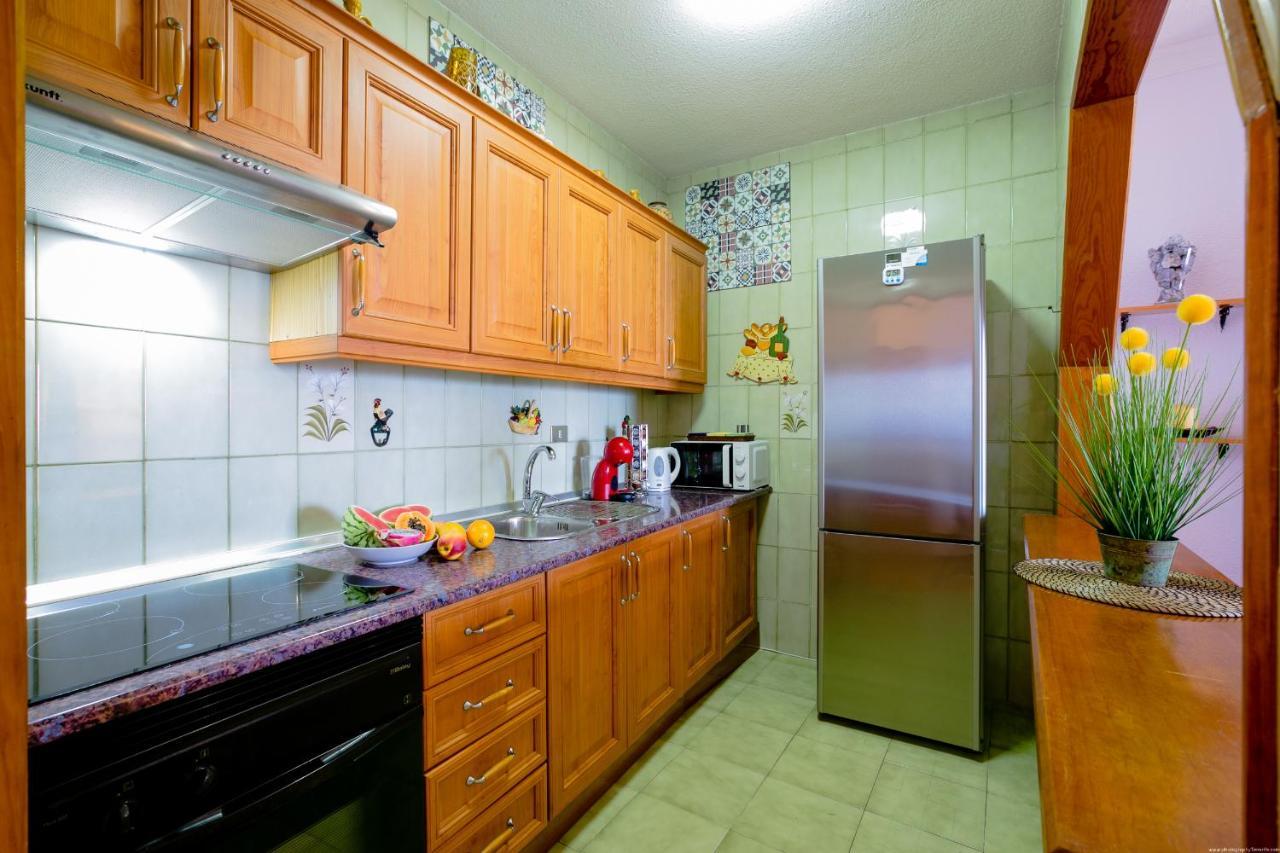 Front Line Ocean View 2Bed Wi-Fi Your Holiday Home Puerto de Santiago  Luaran gambar